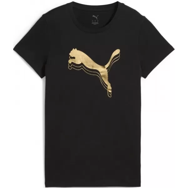 Hemd PUMA ESS METALLIC TEE 684995-51 SCHWARZ 