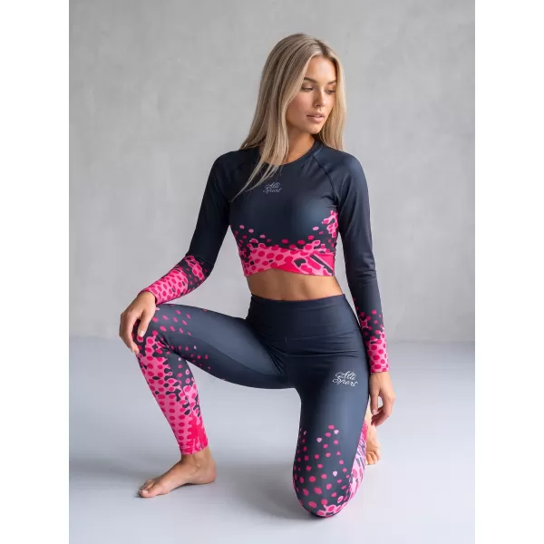  Funktionelle Erntedopie von Frauen ALTISPORT VOJ/ALW109TR04 ROSA SCHWARZ 