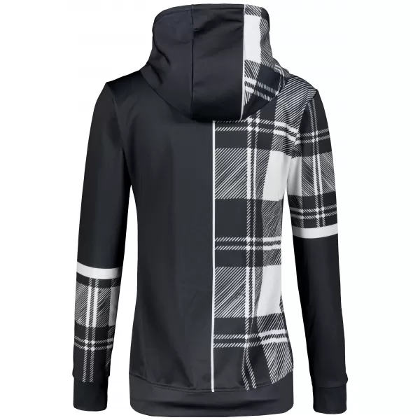  Funktionales Sweatshirt von Frauen auf Reißverschlussprämie ALTISPORT VOJ/ALW098MI02 HEMD 