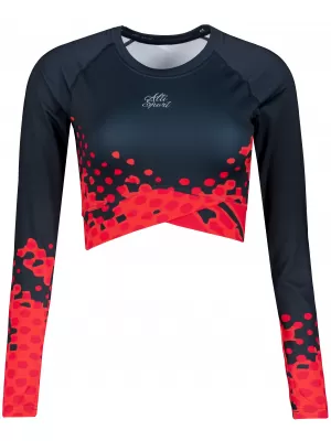 Funktionelle Erntedopie von Frauen ALTISPORT VOJ/ALW109TR04 ROTSCHWARZ