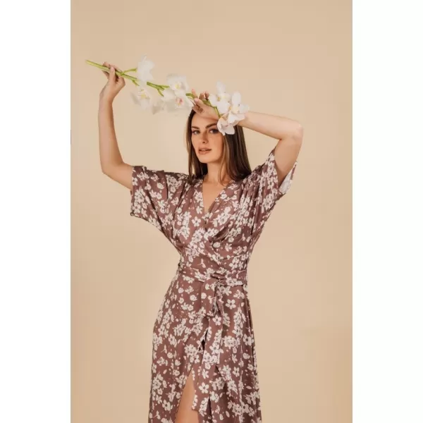  Kleid STYLOVE S405 BRAUN 