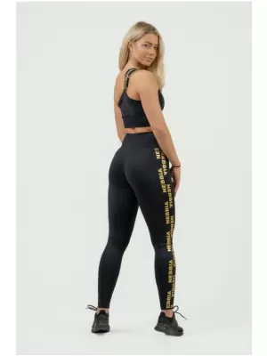 Damen-Sport-BH mit hoher Unterstützung INTENSE Asymmetric 841 BLACK Nebbia