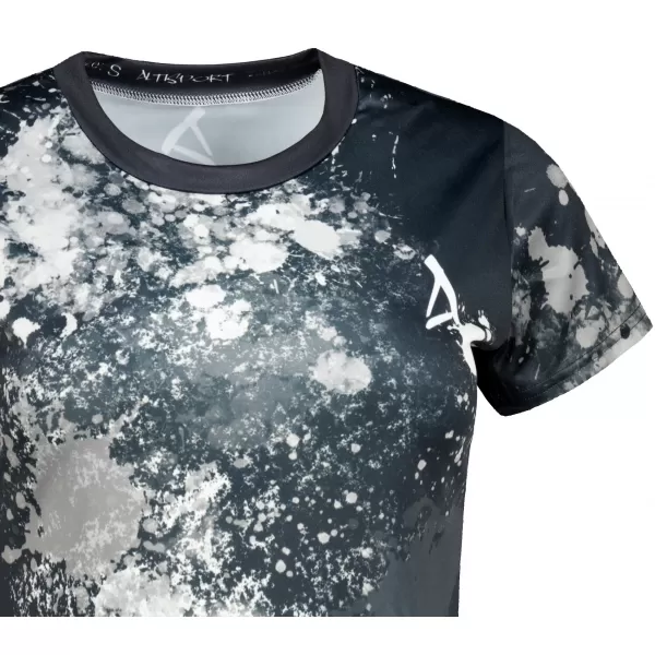 Hochwertiges Funktions-T-Shirt für Damen ALTISPORT VOJ/ALW055TR01 SCHWARZ UND WEIß 