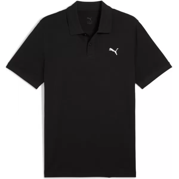  Herren t -Shirt mit einem Kragen PUMA ESS PIQUE POLO 682554-01 SCHWARZ 