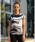 Hochwertiges Funktions-T-Shirt für Damen ALTISPORT VOJ/ALW099TR01 SCHWARZ UND WEIß