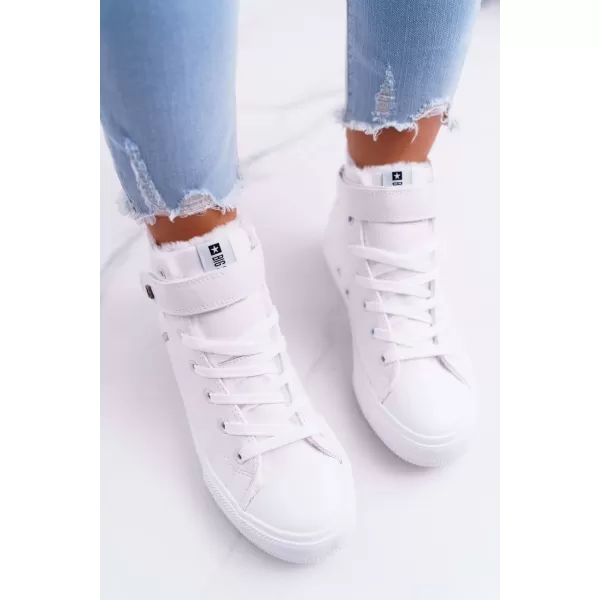  Damen-Lederstiefeletten BIG STAR V274541FW WEISS Big Star Shoes 
