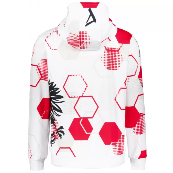  Funktionaler Sweatshirt -Premium von Männern ALTISPORT VOJ/ALM036PL/MI01 HEXA-WH 