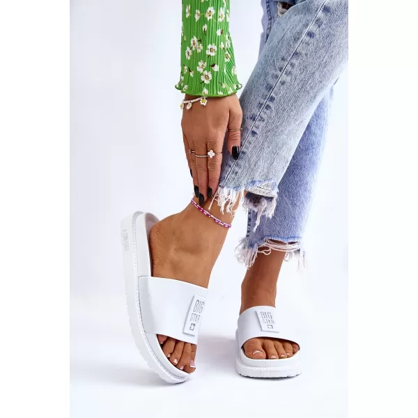  Damenhausschuhe BIG STAR LL274428 WEISS Big Star Shoes 