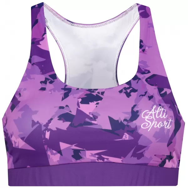 Frauenfunktional Sport Bra Premium ALTISPORT VOJ/ALW110POD01 LILA 
