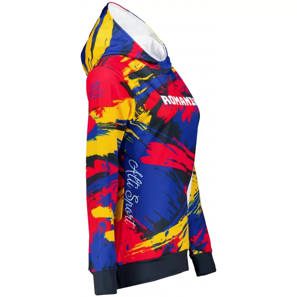  Funktionaler Sweatshirt -Prämie von Frauen ALTISPORT VOJ/ALW036RO/MI01 ROLLE 