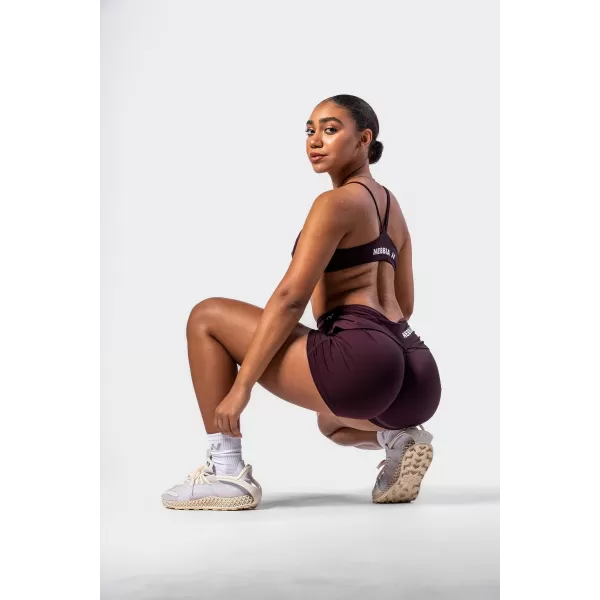  Shaping-Shorts mit V-förmiger Taille STRONG BEAUTY 428 DARK RED Nebbia 