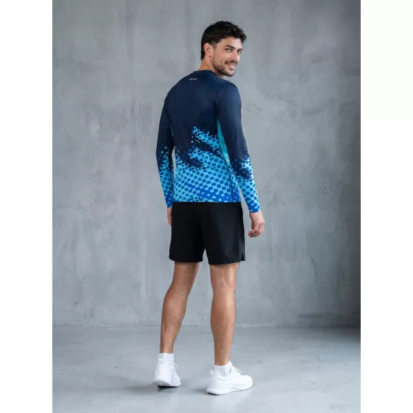  Funktionelle Kompression t -Shirt von Männern mit langarmiger Prämie ALTISPORT VOJ/ALM109TR03 KÖNIGLICH 