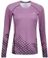 Frauen funktionales t -Shirt mit langen Ärmeln Premium ALTISPORT VOJ/ALW109TR03 LILA
