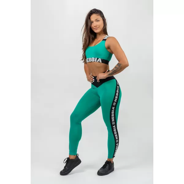  Leggings mit hoher Taille ICONIC 209 GREEN Nebbia 
