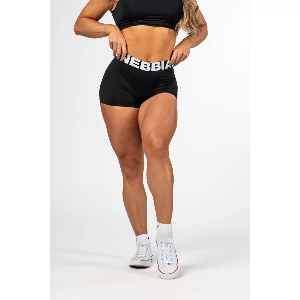  Fitness-Shorts mit hoher Taille GLUTE PUMP 240 BLACK Nebbia 