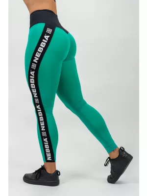Leggings mit hoher Taille ICONIC 209 GREEN Nebbia