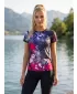 Hochwertiges Funktions-T-Shirt für Damen ALTISPORT VOJ/ALW055TR01 SCHWARZ ROSA