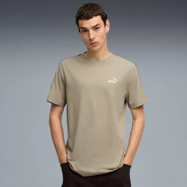  Herren-T-Shirt PUMA ESS TAPE TEE 684674-82 GRÜN 