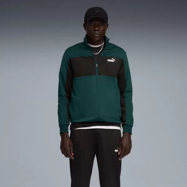  Herren-Set PUMA POLY COLORBLOCK SUIT 687304-75 GRÜN 