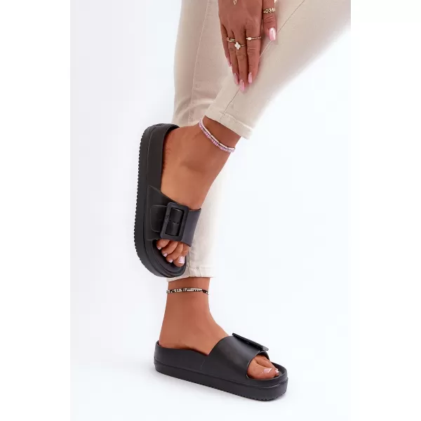  Damenhausschuhe BIG STAR NN274A662 SCHWARZ Big Star Shoes 