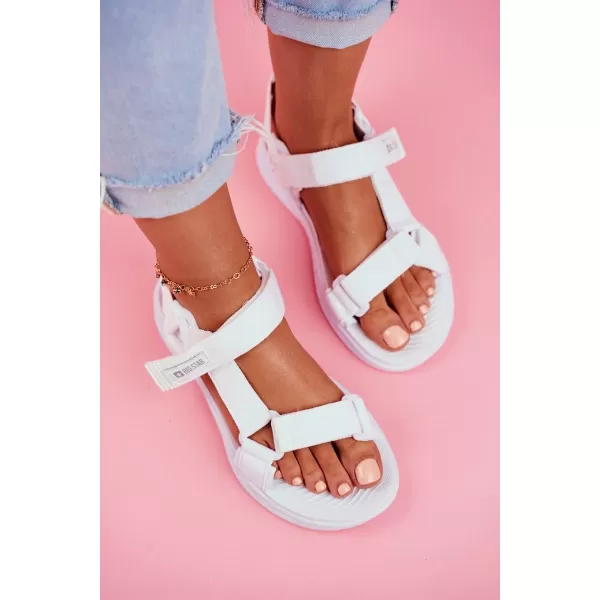  Damensandalen BIG STAR FF274A603 WEISS Big Star Shoes 