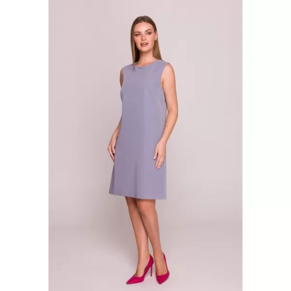  Kleid STYLOVE S408 TAUBENGRAU 