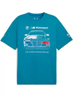 Hemd PUMA BMW MMS BOLD GRAPHIC TEE 632914-06 BLAU