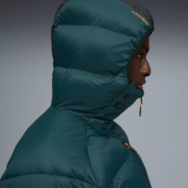  Herrenjacke PUMA TECH PRIMALOFT PUFFER JACKET 632165-75 GRÜN 