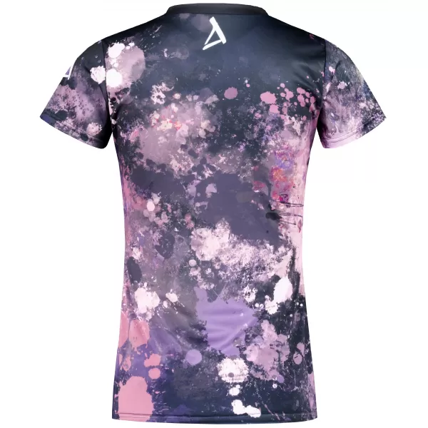 Hochwertiges Funktions-T-Shirt für Damen ALTISPORT VOJ/ALW055TR01 SCHWARZ LILA 