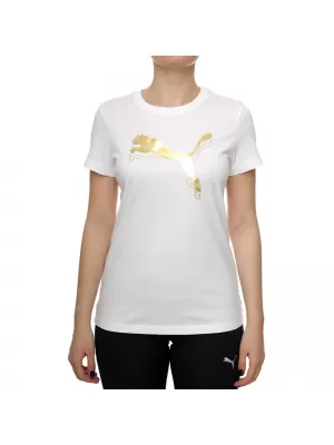Hemd PUMA ESS METALLIC TEE 684995-52 WEIß