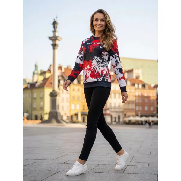  Funktionaler Sweatshirt -Prämie von Frauen ALTISPORT VOJ/ALW036PL/MI01 FLECKEN 