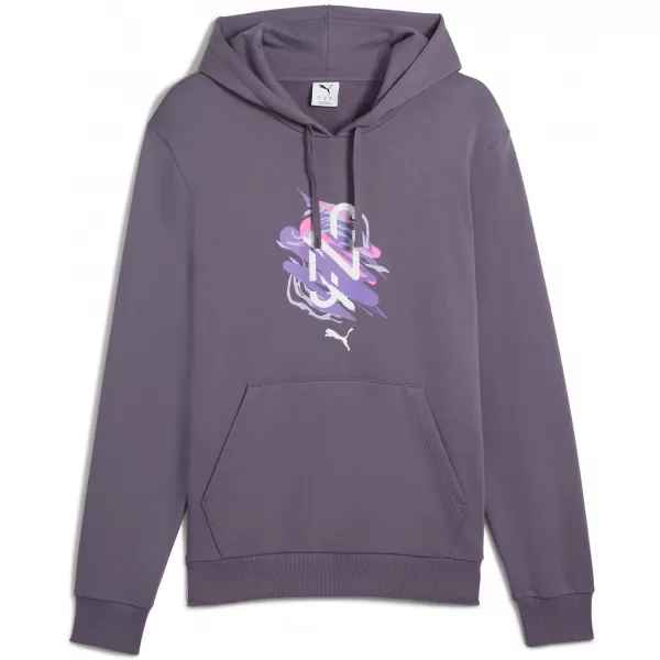  Herren -Sweatshirt PUMA NEYMAR JR CREATIVITY HOODIE 660099_01 LILA HOLZKOHLE 