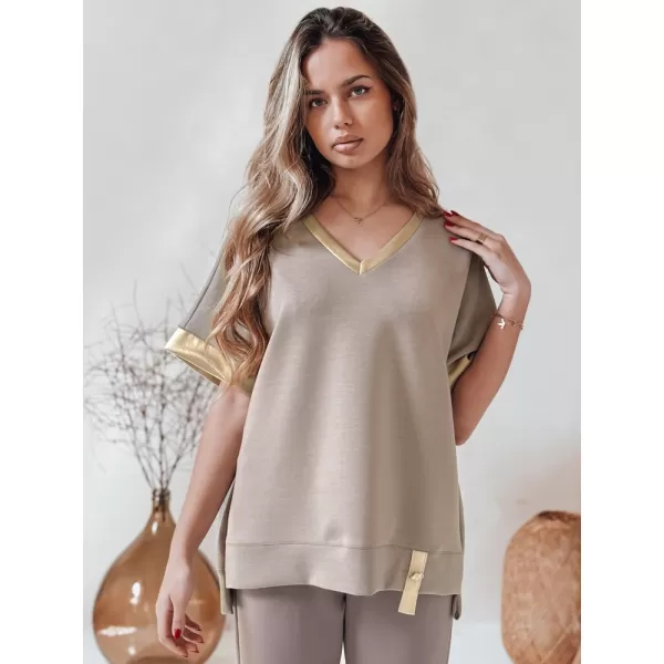  Hemd DSTREET SHINE LOVE RY2911 BEIGE 