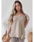 Hemd DSTREET SHINE LOVE RY2911 BEIGE