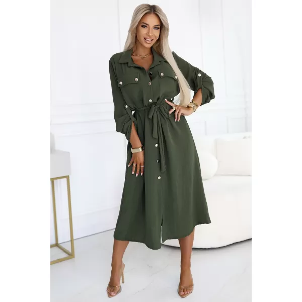  Kleid NUMOCO 531-5 KHAKI 