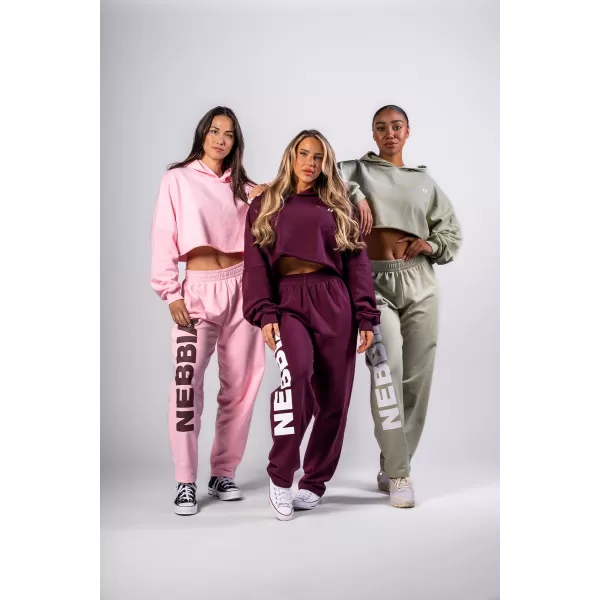  Lockere, weite Jogginghose BOYFRIEND STYLE 432 PINK Nebbia 
