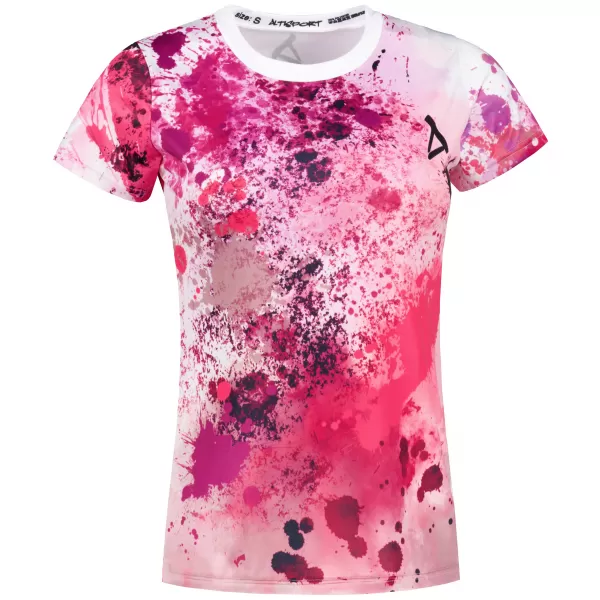  Hochwertiges Funktions-T-Shirt für Damen ALTISPORT VOJ/ALW055TR01 ROSA 