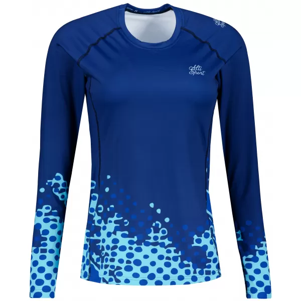  Frauen funktionales t -Shirt mit langen Ärmeln Premium ALTISPORT VOJ/ALW109TR03 KÖNIGLICH 