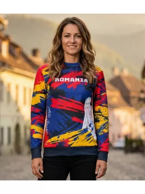 Funktionaler Sweatshirt -Prämie von Frauen ALTISPORT VOJ/ALW036RO/MI01 ROLLE