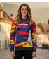 Funktionaler Sweatshirt -Prämie von Frauen ALTISPORT VOJ/ALW036RO/MI01 ROLLE