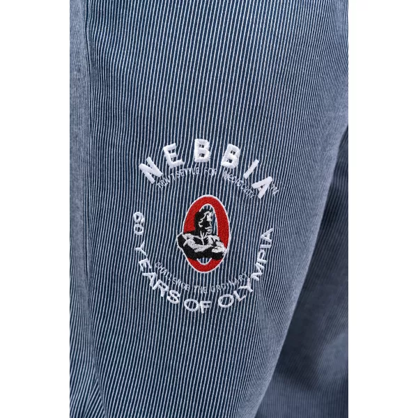  Übergroße Jogginghose SIGNATURE 796 BLUE Nebbia 