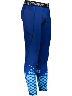 Lange Premium-Sportleggings für Herren ALTISPORT VOJ/ALM109LEG01 KÖNIGSBLAU