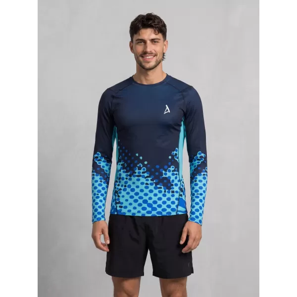  Funktionelle Kompression t -Shirt von Männern mit langarmiger Prämie ALTISPORT VOJ/ALM109TR03 KÖNIGLICH 