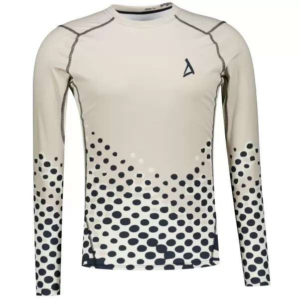  Funktionelle Kompression t -Shirt von Männern mit langarmiger Prämie ALTISPORT VOJ/ALM109TR03 HELLBRAUN 