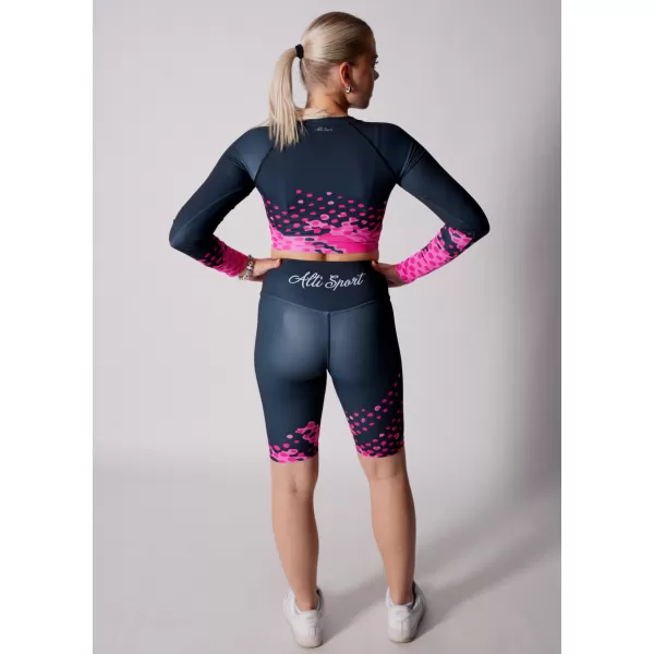  Funktionelle Erntedopie von Frauen ALTISPORT VOJ/ALW109TR04 ROSA SCHWARZ 