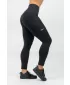 Leggings mit hoher Taille LEG DAY GOALS 248 SCHWARZ Nebbia