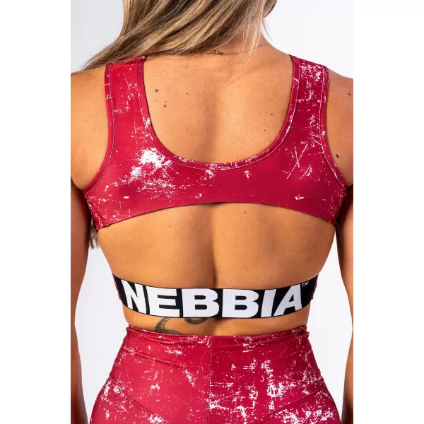  Crop Top ROUGH GIRL 617 RED Nebbia 