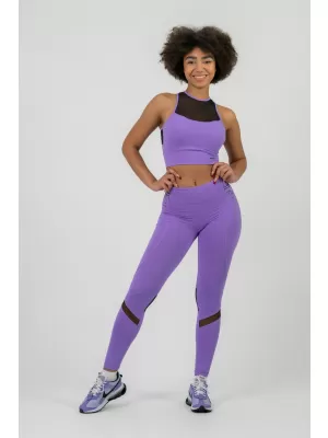 FIT Activewear-Leggings mit hoher Taille 443 LILA Nebbia