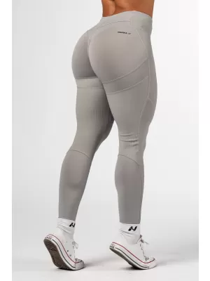 Shaping-Leggings mit hoher Taille GLUTE PUMP 247 GRAU Nebbia