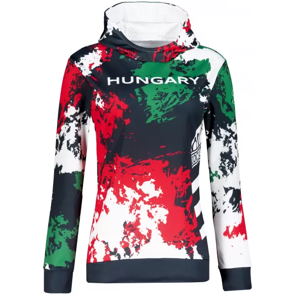  Funktionaler Sweatshirt -Prämie von Frauen ALTISPORT VOJ/ALW036HU/MI01 FLECKEN 